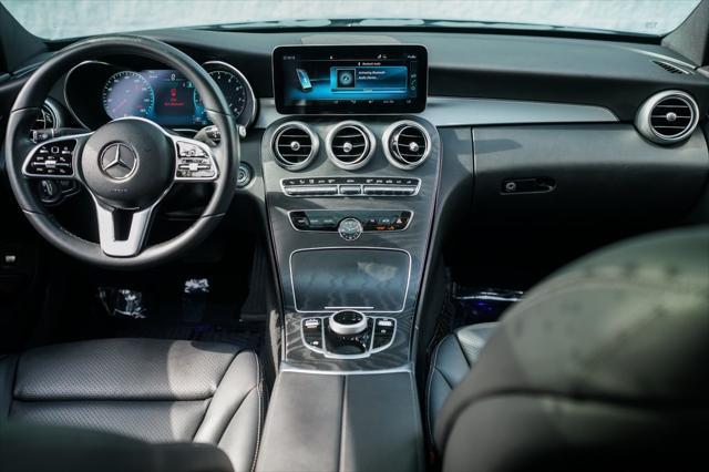 used 2021 Mercedes-Benz C-Class car, priced at $23,997
