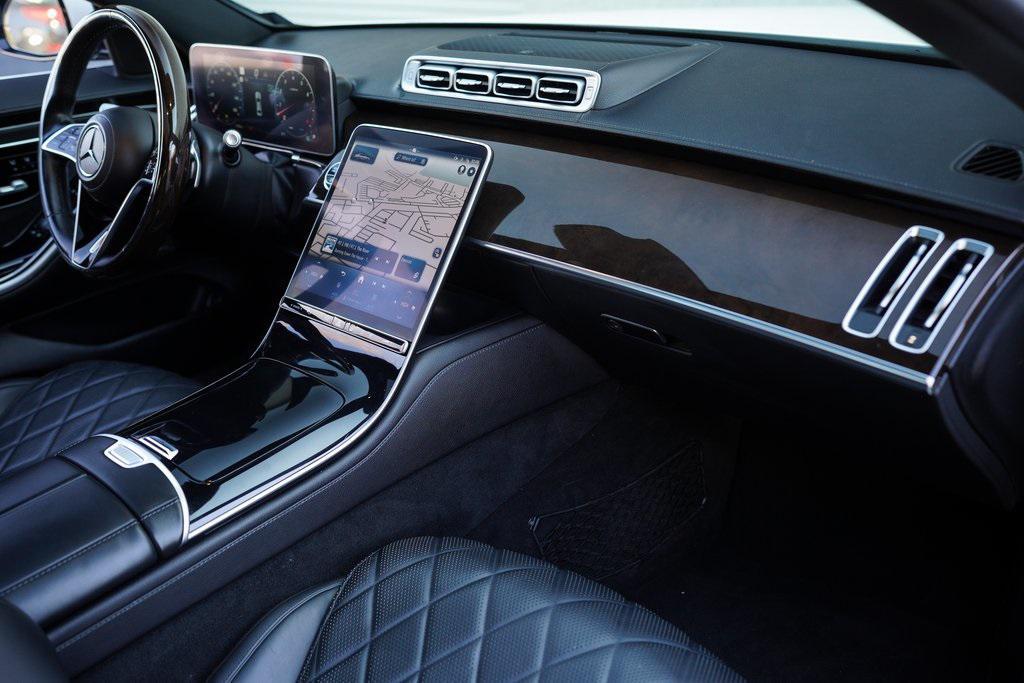 used 2021 Mercedes-Benz S-Class car, priced at $49,897