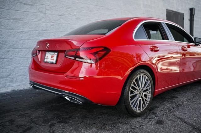 used 2020 Mercedes-Benz A-Class car, priced at $21,495