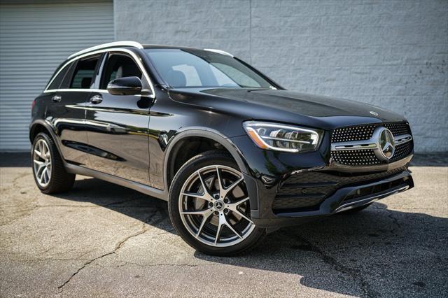 used 2021 Mercedes-Benz GLC 300 car, priced at $27,995