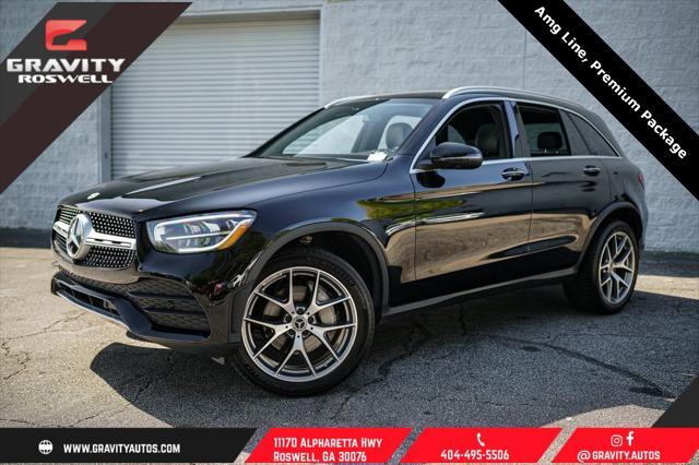 used 2021 Mercedes-Benz GLC 300 car, priced at $27,995