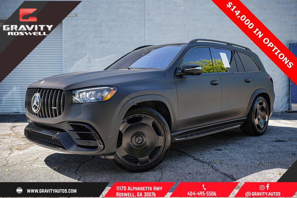 used 2021 Mercedes-Benz AMG GLS 63 car, priced at $75,197