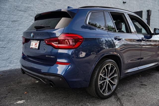 used 2021 BMW X3 car, priced at $30,495