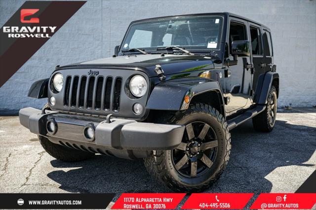 used 2014 Jeep Wrangler Unlimited car, priced at $20,992