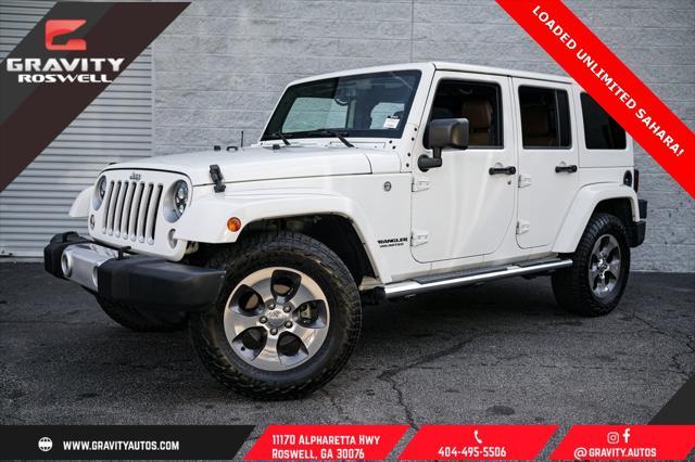 used 2016 Jeep Wrangler Unlimited car, priced at $17,997