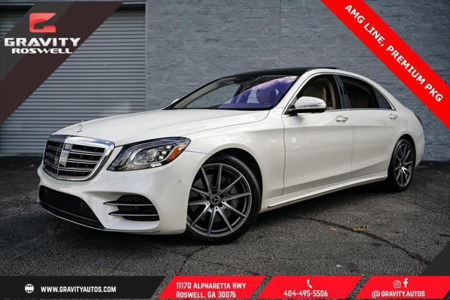 used 2019 Mercedes-Benz S-Class car, priced at $49,495