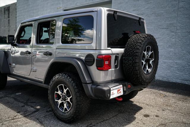 used 2021 Jeep Wrangler Unlimited car, priced at $34,845
