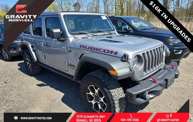 used 2021 Jeep Wrangler Unlimited car, priced at $34,995