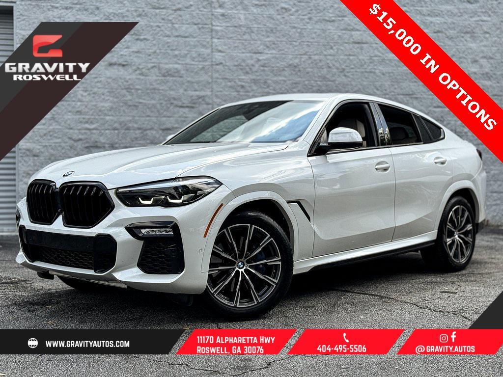 used 2021 BMW X6 car, priced at $45,997
