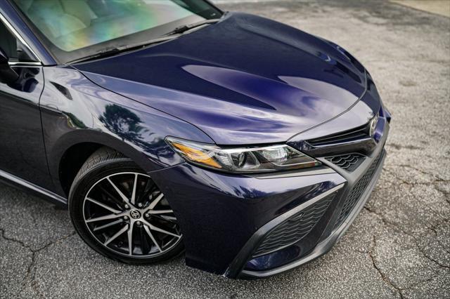 used 2021 Toyota Camry car, priced at $21,992