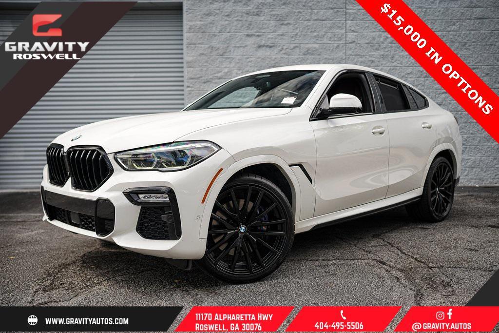 used 2020 BMW X6 car, priced at $39,997