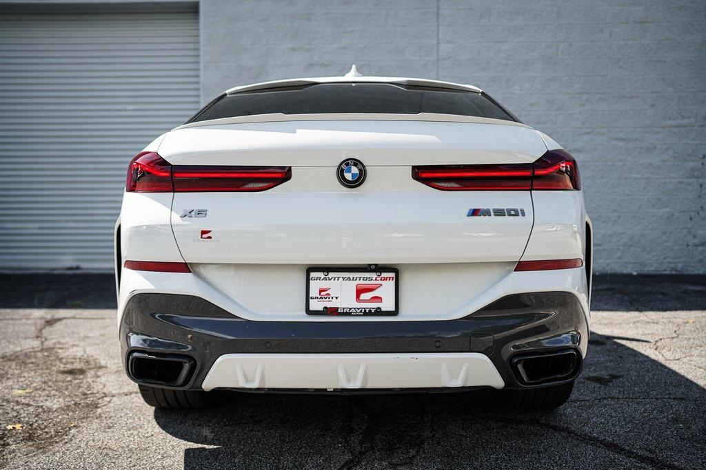 used 2020 BMW X6 car, priced at $39,997
