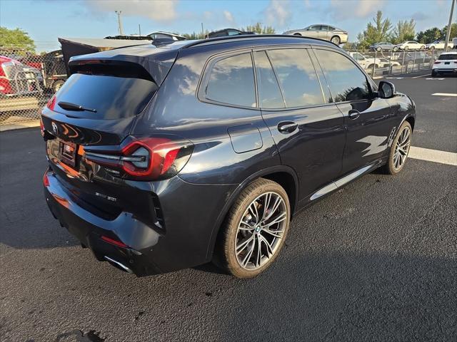 used 2022 BMW X3 car, priced at $31,992