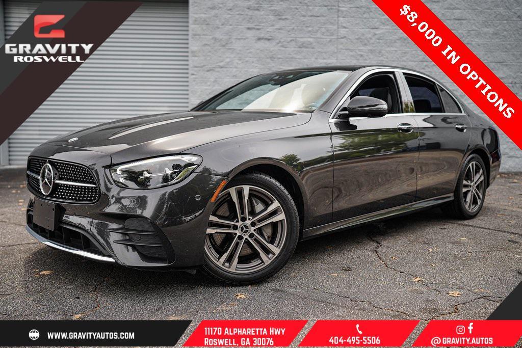 used 2021 Mercedes-Benz E-Class car, priced at $35,287