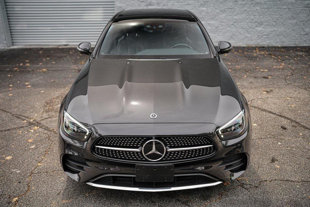 used 2021 Mercedes-Benz E-Class car, priced at $35,287