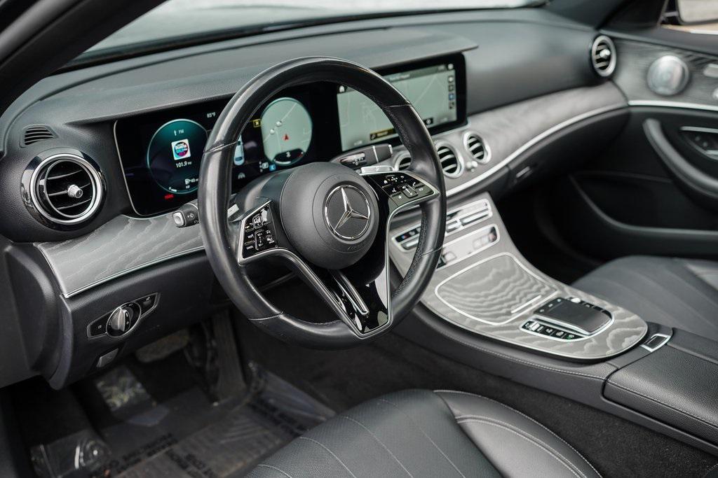 used 2021 Mercedes-Benz E-Class car, priced at $35,287