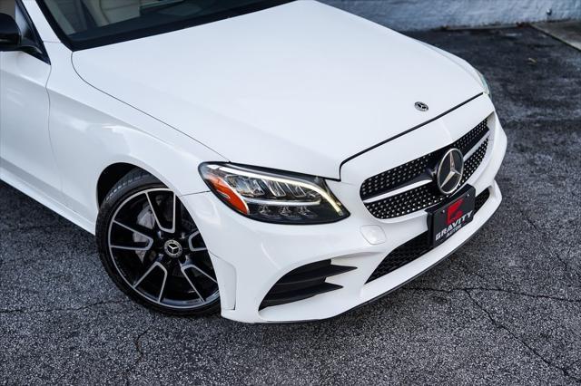 used 2020 Mercedes-Benz C-Class car, priced at $26,495