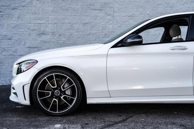 used 2020 Mercedes-Benz C-Class car, priced at $26,495