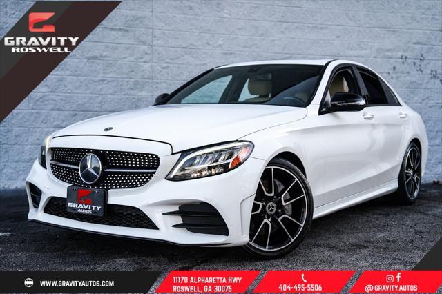 used 2020 Mercedes-Benz C-Class car, priced at $26,495