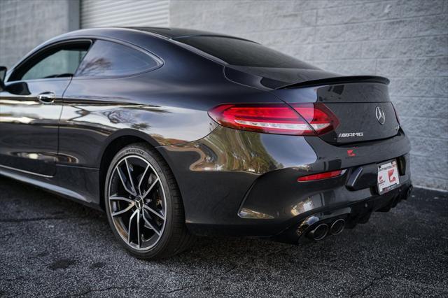 used 2019 Mercedes-Benz AMG C 43 car, priced at $33,497