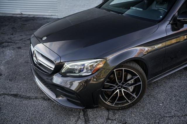 used 2019 Mercedes-Benz AMG C 43 car, priced at $33,497