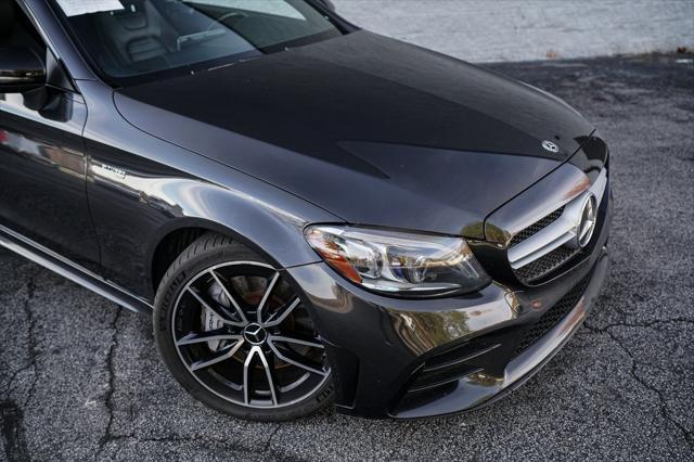 used 2019 Mercedes-Benz AMG C 43 car, priced at $33,497