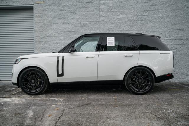 used 2022 Land Rover Range Rover car, priced at $110,797