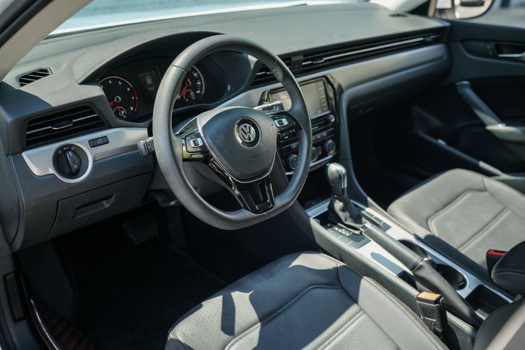 used 2021 Volkswagen Passat car, priced at $16,297
