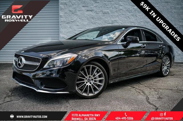 used 2018 Mercedes-Benz CLS 550 car, priced at $32,992