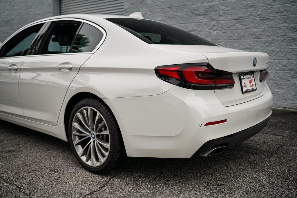 used 2022 BMW 530e car, priced at $29,591