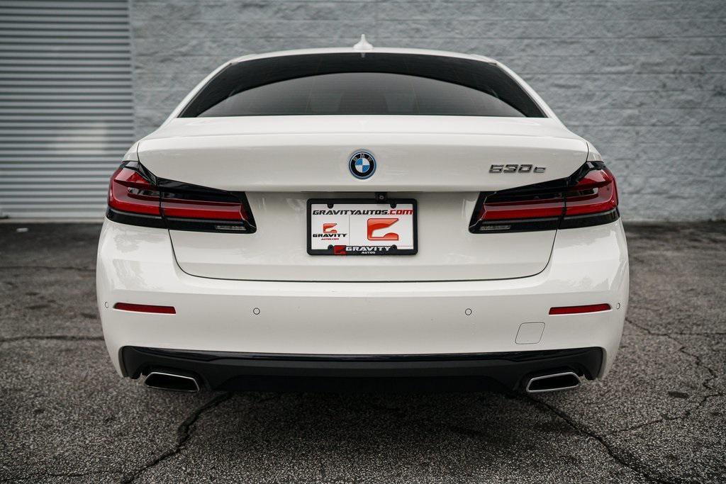 used 2022 BMW 530e car, priced at $29,591