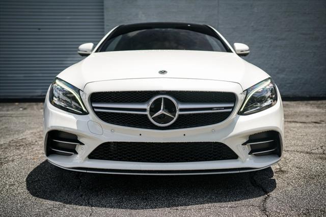 used 2020 Mercedes-Benz AMG C 43 car, priced at $37,492