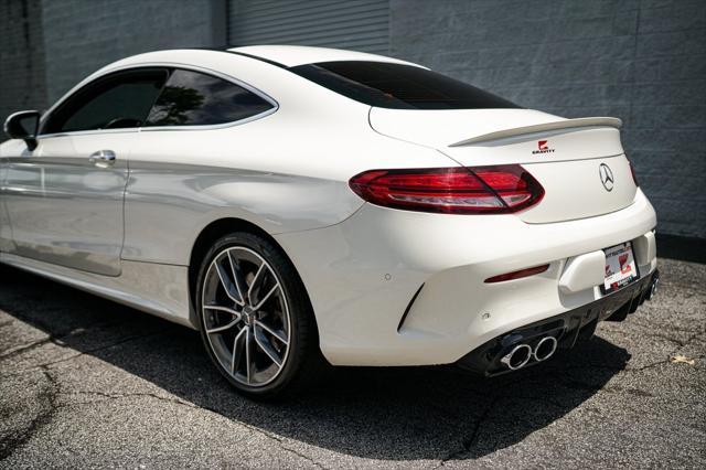 used 2020 Mercedes-Benz AMG C 43 car, priced at $37,492