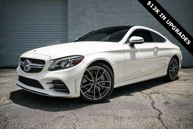 used 2020 Mercedes-Benz AMG C 43 car, priced at $37,492
