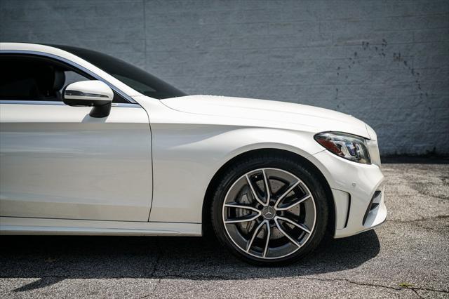 used 2020 Mercedes-Benz AMG C 43 car, priced at $37,492