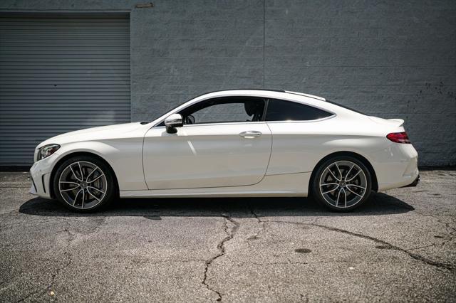 used 2020 Mercedes-Benz AMG C 43 car, priced at $37,492