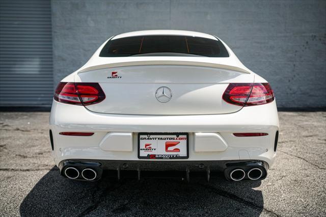 used 2020 Mercedes-Benz AMG C 43 car, priced at $37,492