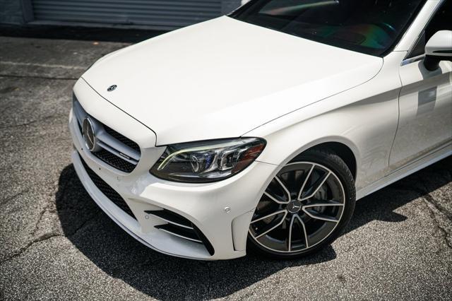 used 2020 Mercedes-Benz AMG C 43 car, priced at $37,492