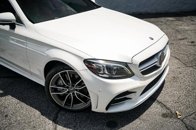 used 2020 Mercedes-Benz AMG C 43 car, priced at $37,492