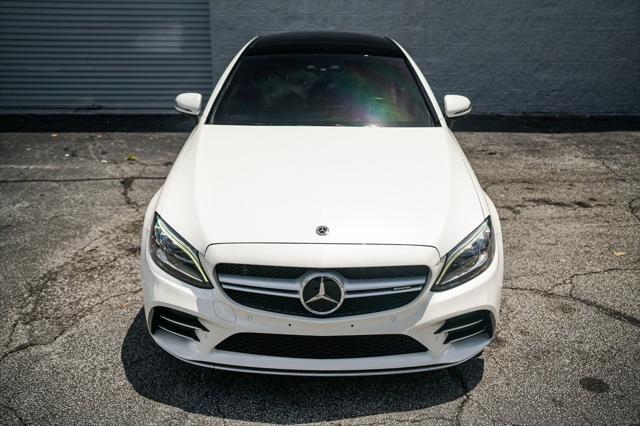 used 2020 Mercedes-Benz AMG C 43 car, priced at $37,492