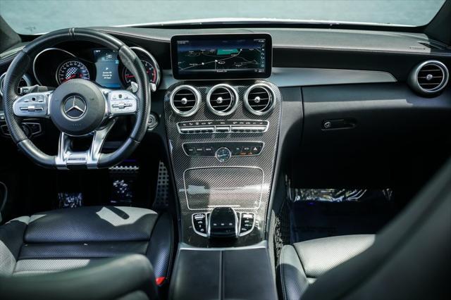 used 2020 Mercedes-Benz AMG C 43 car, priced at $37,492