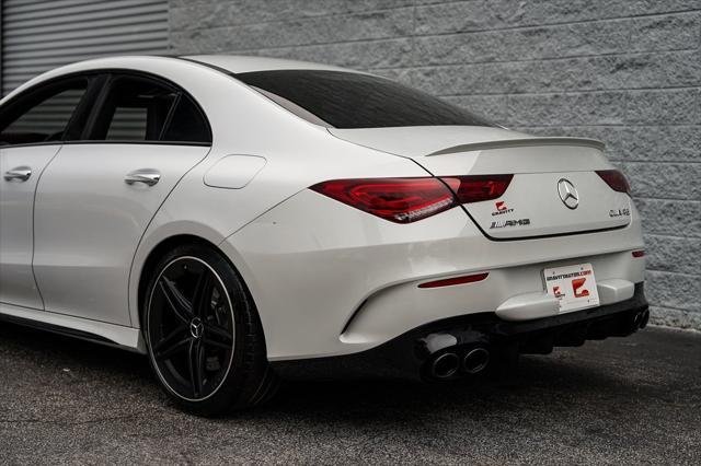 used 2022 Mercedes-Benz AMG CLA 45 car, priced at $45,991