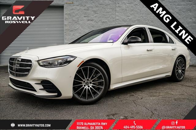 used 2022 Mercedes-Benz S-Class car, priced at $64,962