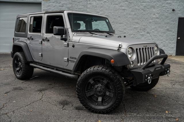 used 2017 Jeep Wrangler Unlimited car, priced at $18,992