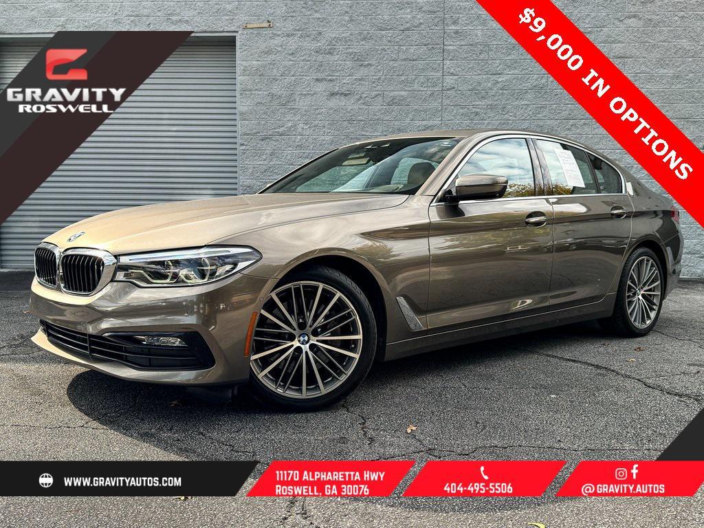 used 2017 BMW 540 car, priced at $23,747