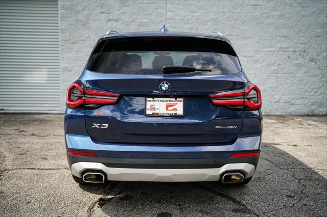 used 2022 BMW X3 car, priced at $33,992