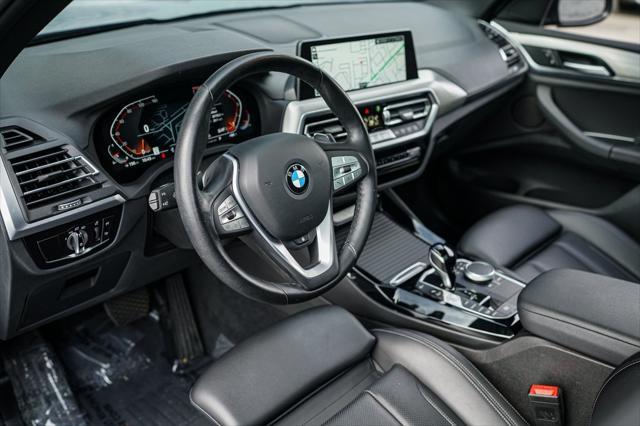 used 2022 BMW X3 car, priced at $33,992