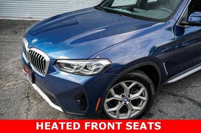 used 2022 BMW X3 car, priced at $31,991