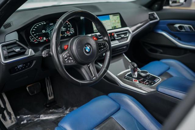 used 2022 BMW M3 car, priced at $75,592