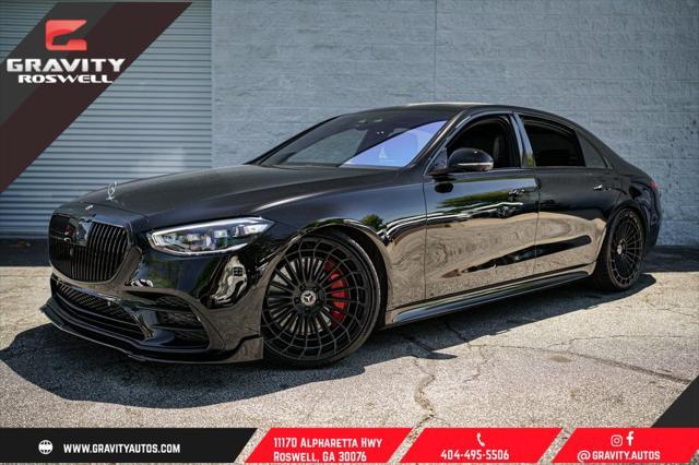 used 2021 Mercedes-Benz S-Class car, priced at $73,997
